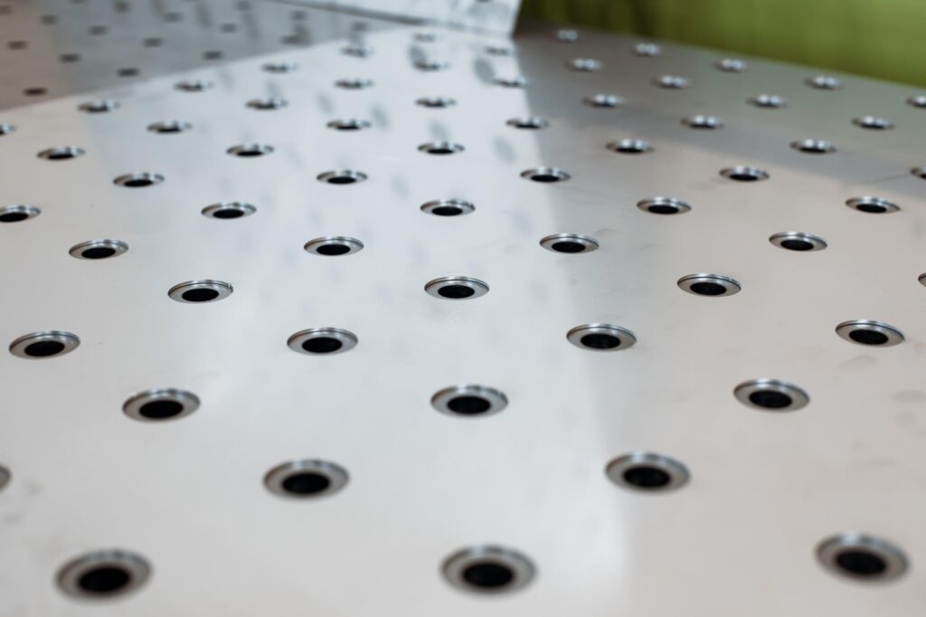 Abdeckplatten aus Edelstahl