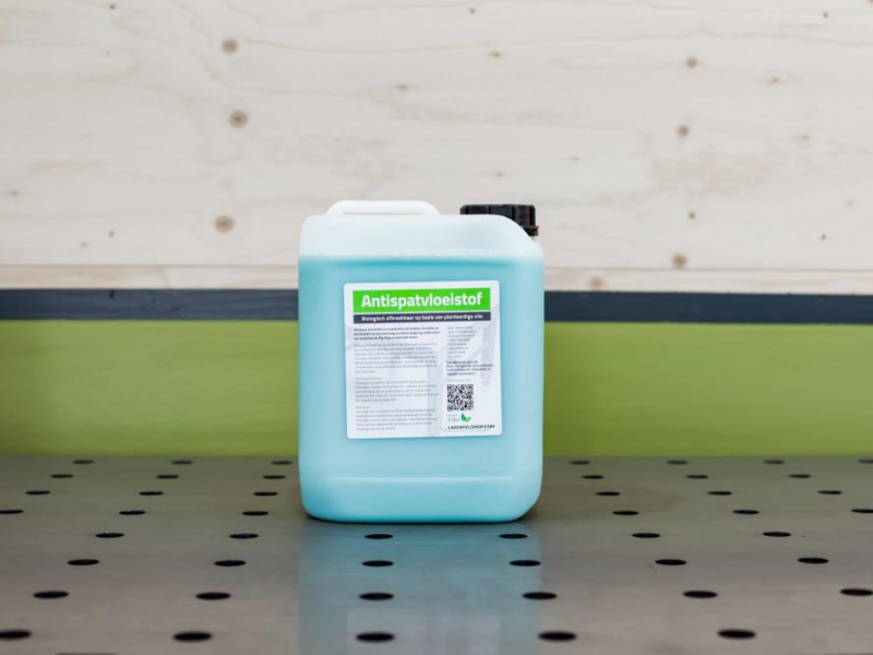Anti-spat spray jerrycan 5 liter, groen