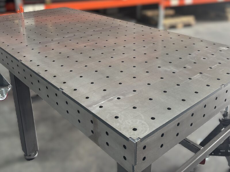 Lastafel 2500x1200 G16 + Wielset