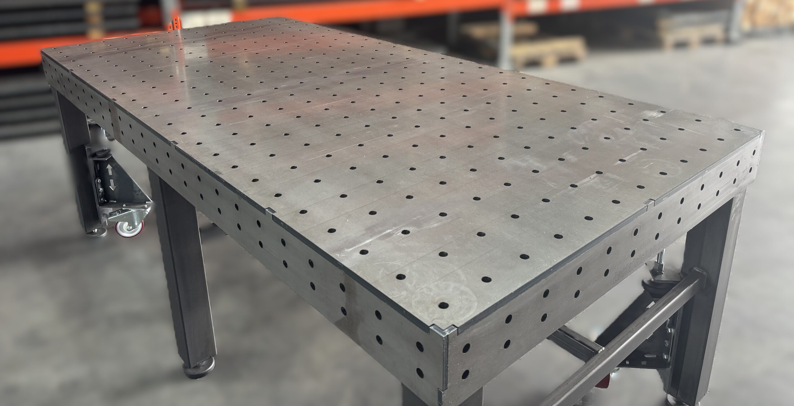 Lastafel 2500×1200 G16 + Wielset