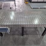 Lastafel 2500x1200 met ladeblok – lichte transportschade
